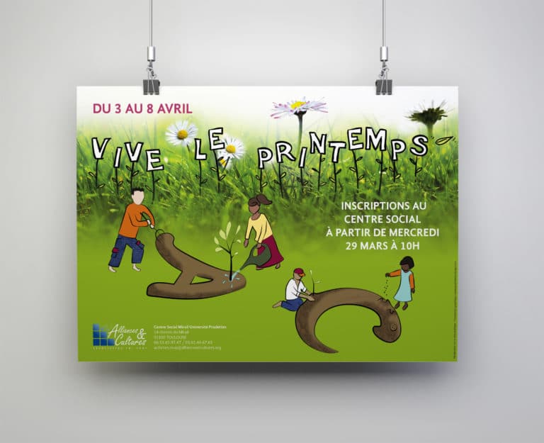 Affiche Programme de Printemps - Alliances et Cultures